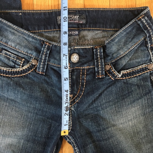 Silver Jeans McKenzie slim straight leg sz 28/34 NWOT - Picture 4 of 7